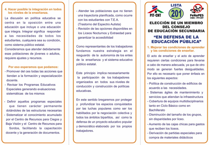 lista 201 - plataforma