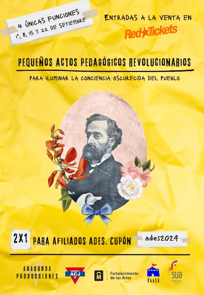 Afiche Pequeños actos pedagógicos revolucionarios
